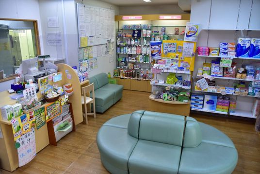 薬の展示コーナー