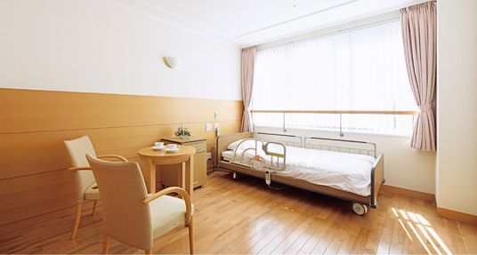 自然光が入る居室
