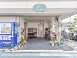 エントランスの車椅子表示