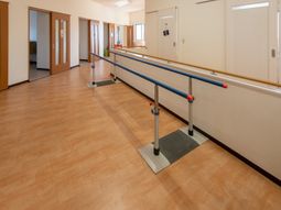 歩行訓練ができる廊下