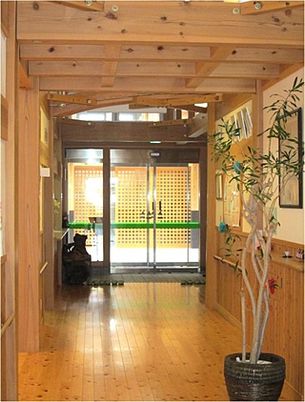 広々とした廊下