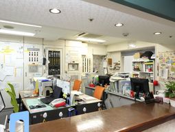 綺麗な職員室の様子