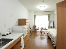 明るく広い居室