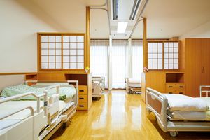 自然光が入る居室