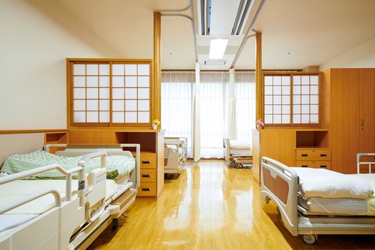 自然光が入る居室