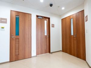 相談室前の廊下  