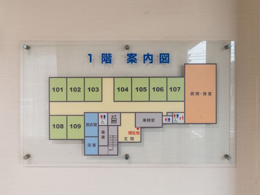 案内図示掲示物