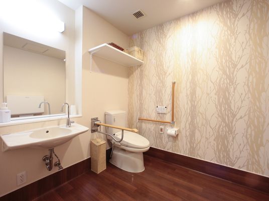 清潔な洋式トイレ空間