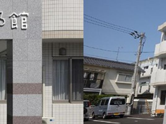 施設外観と周辺道路  