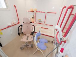 バリアフリーの入浴設備
