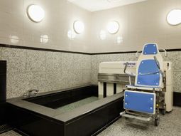 清潔な浴室の様子