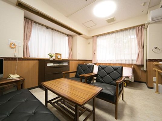 落ち着いた感じの居室