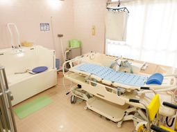 清潔感のある浴室設備