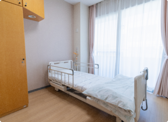 ベッド付き居室