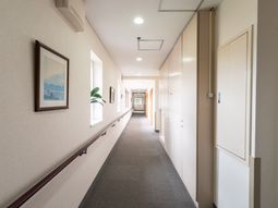 清潔感のある廊下
