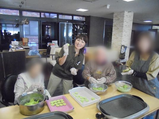 楽しげなキッチン