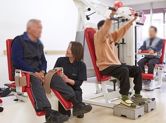 トレーニング中の様子