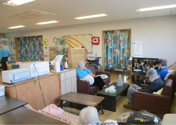 落ち着いたラウンジ