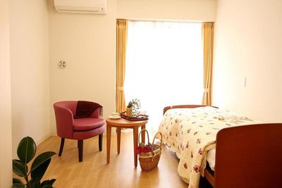 温かい雰囲気の居室