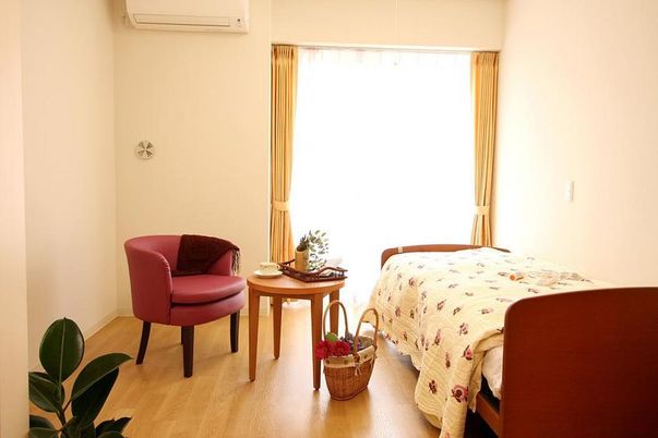 温かい雰囲気の居室