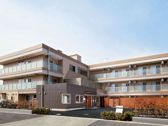 モダンな外観の居宅