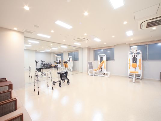 広々とした機能訓練室