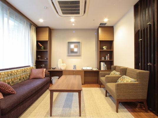 快適なリビングの一角