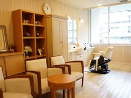 ヘアサロン風の部屋
