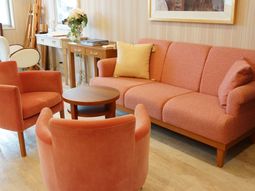 応接室の家具配置