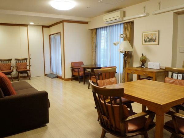 快適な居室の一角
