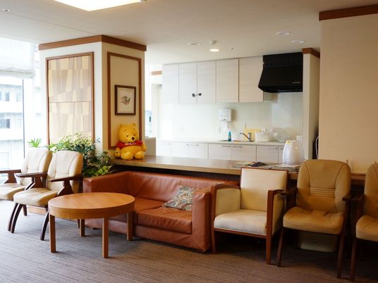 リビングコーナーの様子