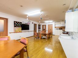 共有スペースの明るい風景