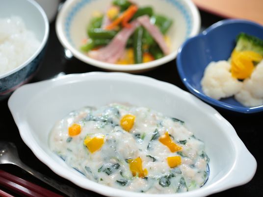 バランスの良い料理内容