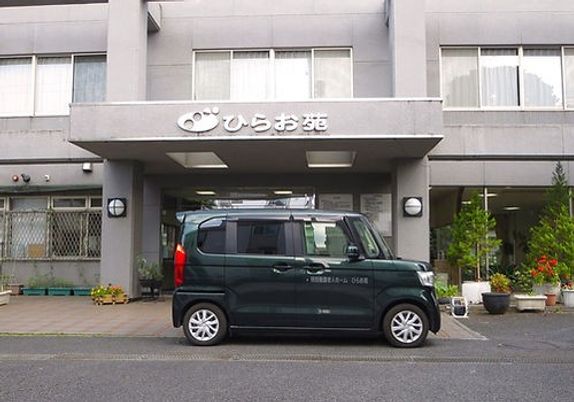 エントランス周辺の外観