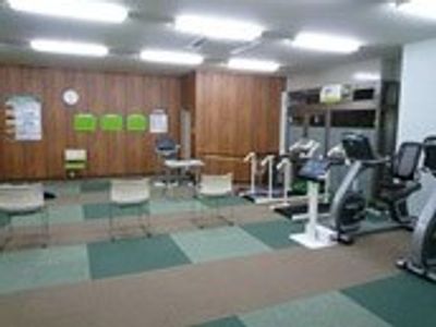 トレーニング設備の部屋