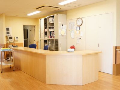 ナチュラルなカウンター風景