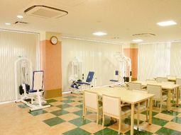 明るい訓練室