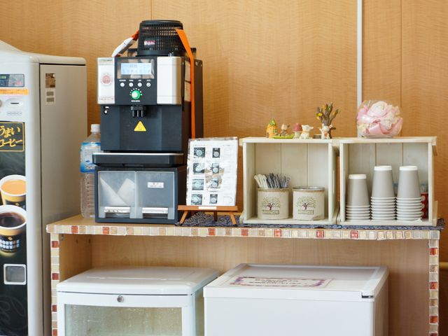 給茶スポットの概観