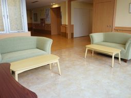 リラックスできる待合スペース