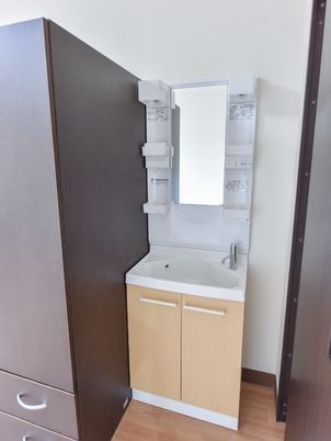 洗面台の設備充実