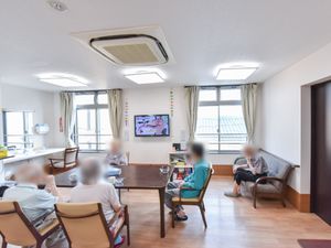 共有スペースの一コマ