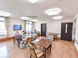 ゆとりのある共有スペース