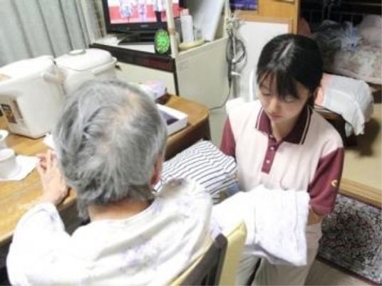 スタッフと利用者の対話