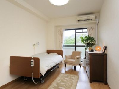 清潔な個室の居室