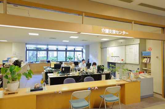 広々としたセンターの様子