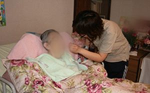 優しいケアの居室