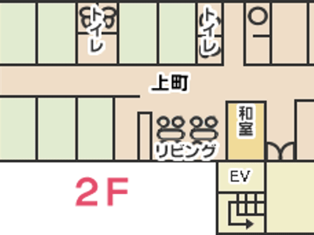 和室とリビングの間取り 和室 和室はリラックスできる空間です。リビングでは各種活動が快適に行えます。