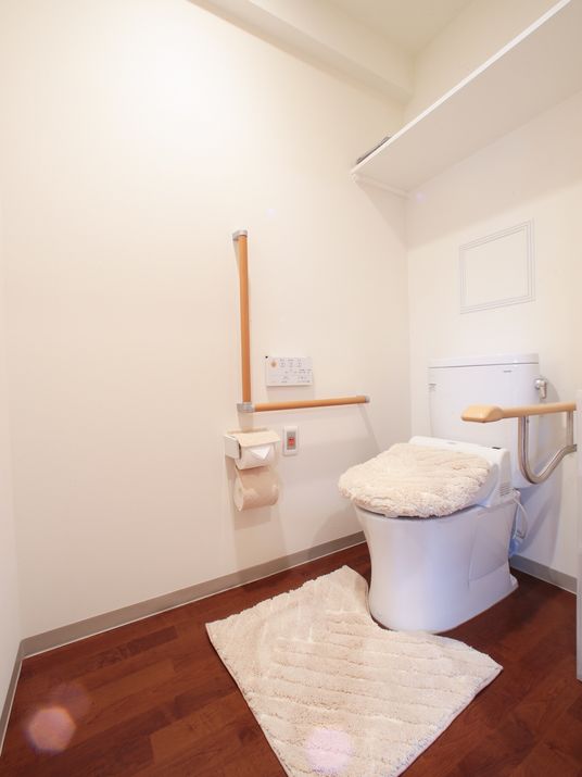 清潔なトイレスペース