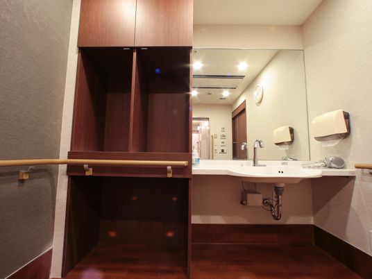 手洗いスペースの内観