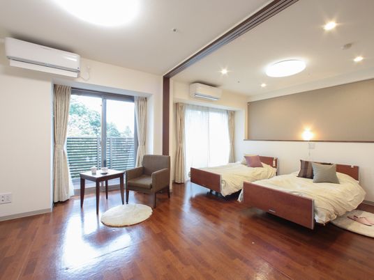 広々とした快適な居室